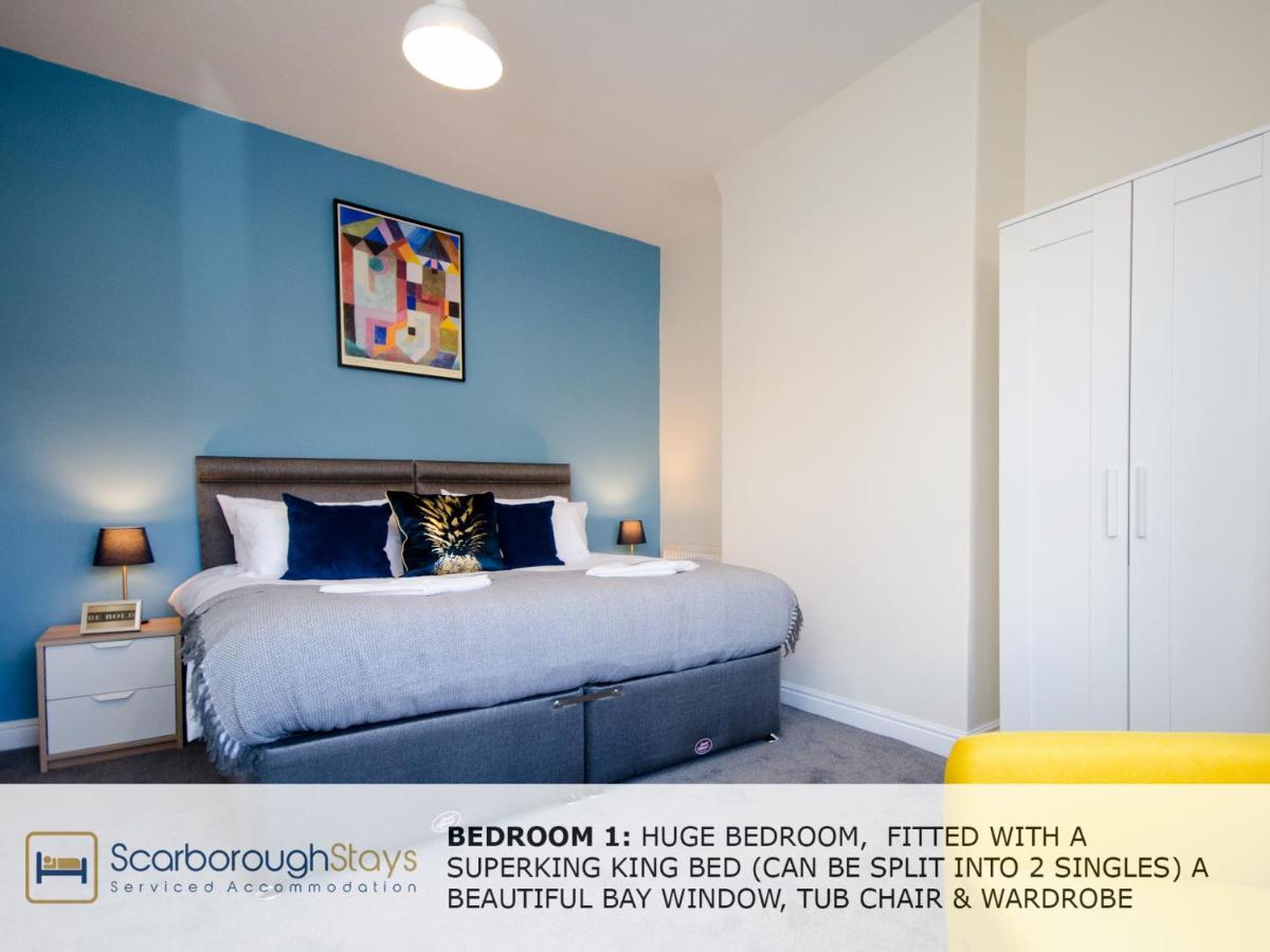 Scarborough Stays - Victorian Townhouse - 5 Bedrooms - Sleeps 9 Bagian luar foto
