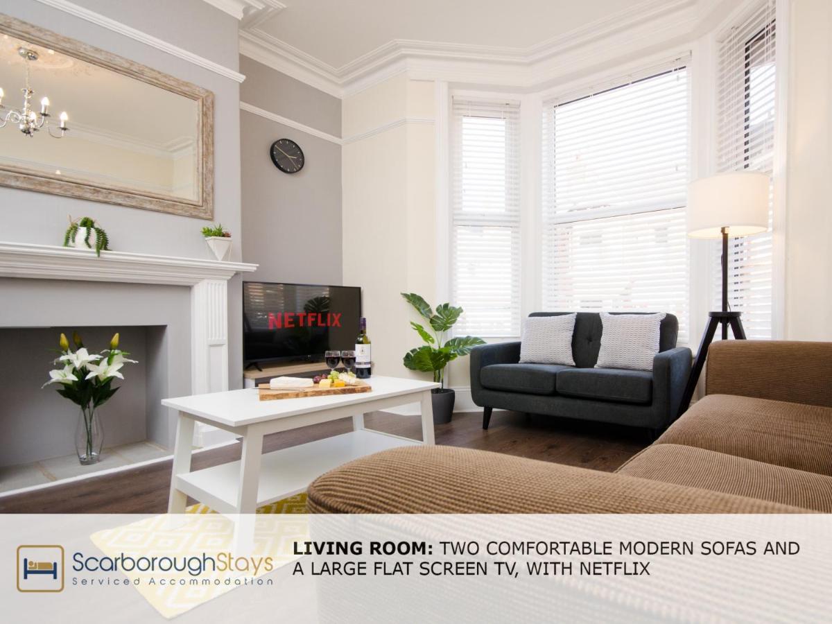 Scarborough Stays - Victorian Townhouse - 5 Bedrooms - Sleeps 9 Bagian luar foto