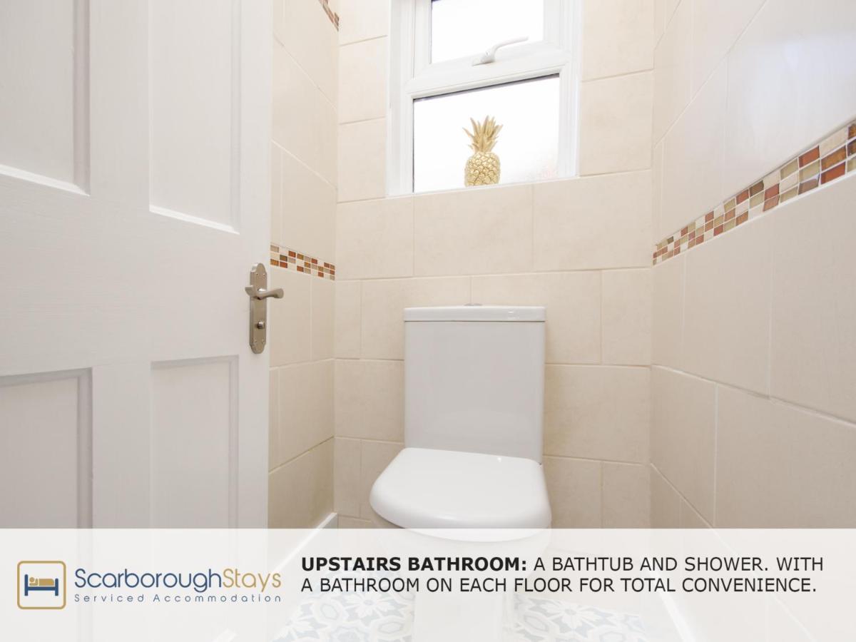 Scarborough Stays - Victorian Townhouse - 5 Bedrooms - Sleeps 9 Bagian luar foto