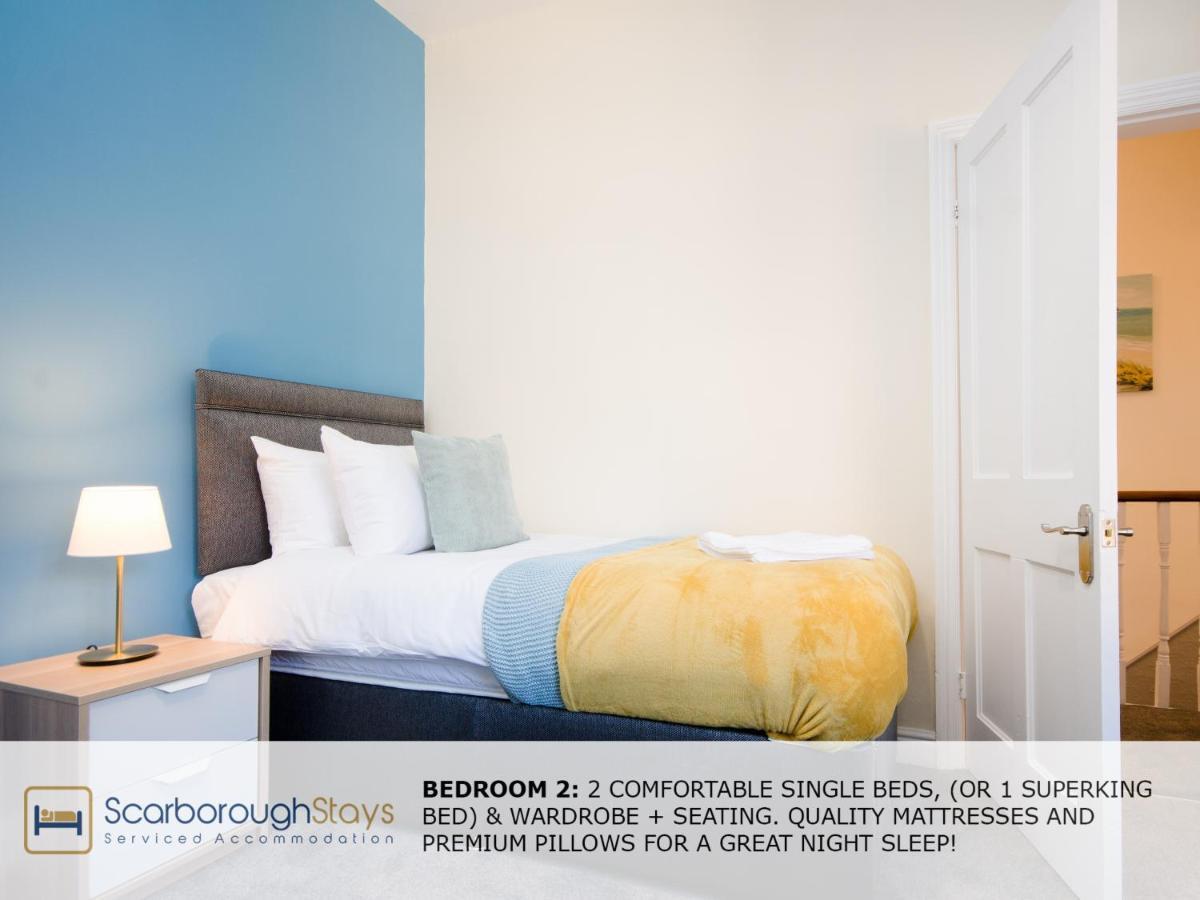 Scarborough Stays - Victorian Townhouse - 5 Bedrooms - Sleeps 9 Bagian luar foto