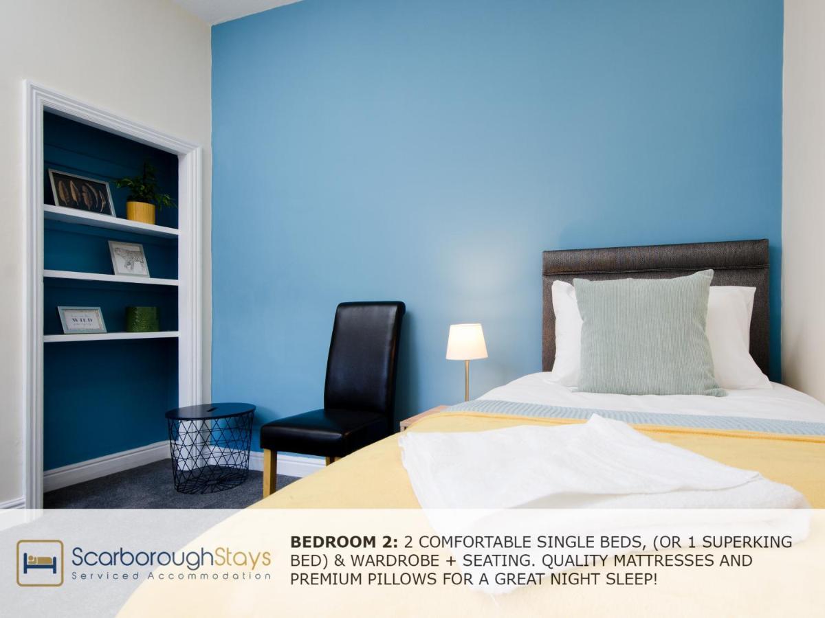 Scarborough Stays - Victorian Townhouse - 5 Bedrooms - Sleeps 9 Bagian luar foto