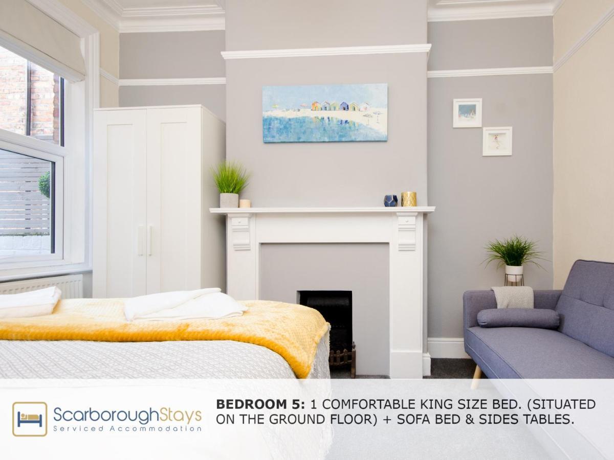 Scarborough Stays - Victorian Townhouse - 5 Bedrooms - Sleeps 9 Bagian luar foto
