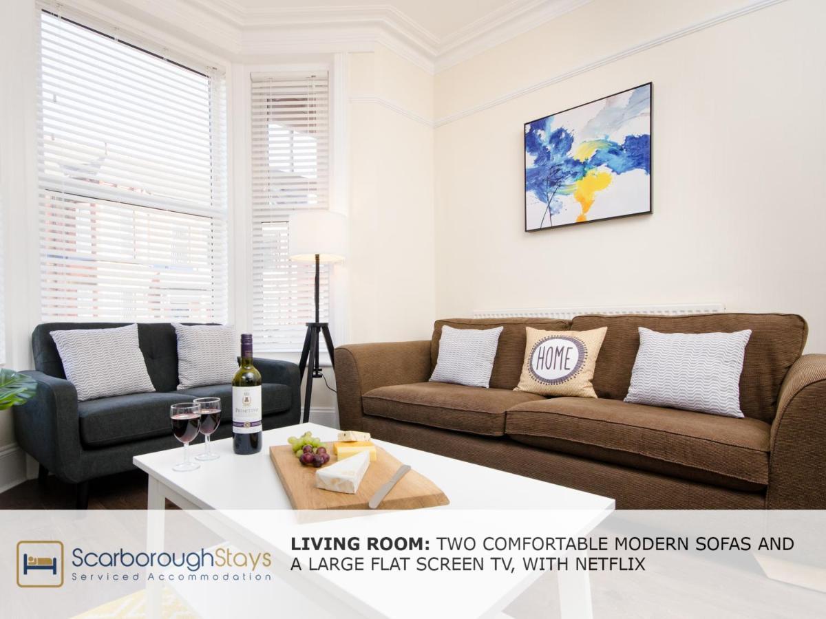Scarborough Stays - Victorian Townhouse - 5 Bedrooms - Sleeps 9 Bagian luar foto