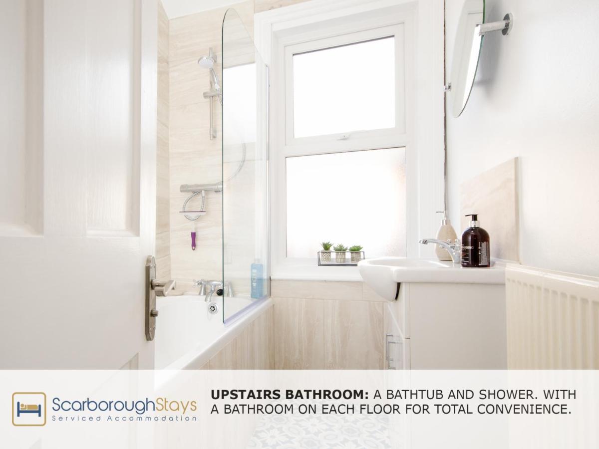 Scarborough Stays - Victorian Townhouse - 5 Bedrooms - Sleeps 9 Bagian luar foto