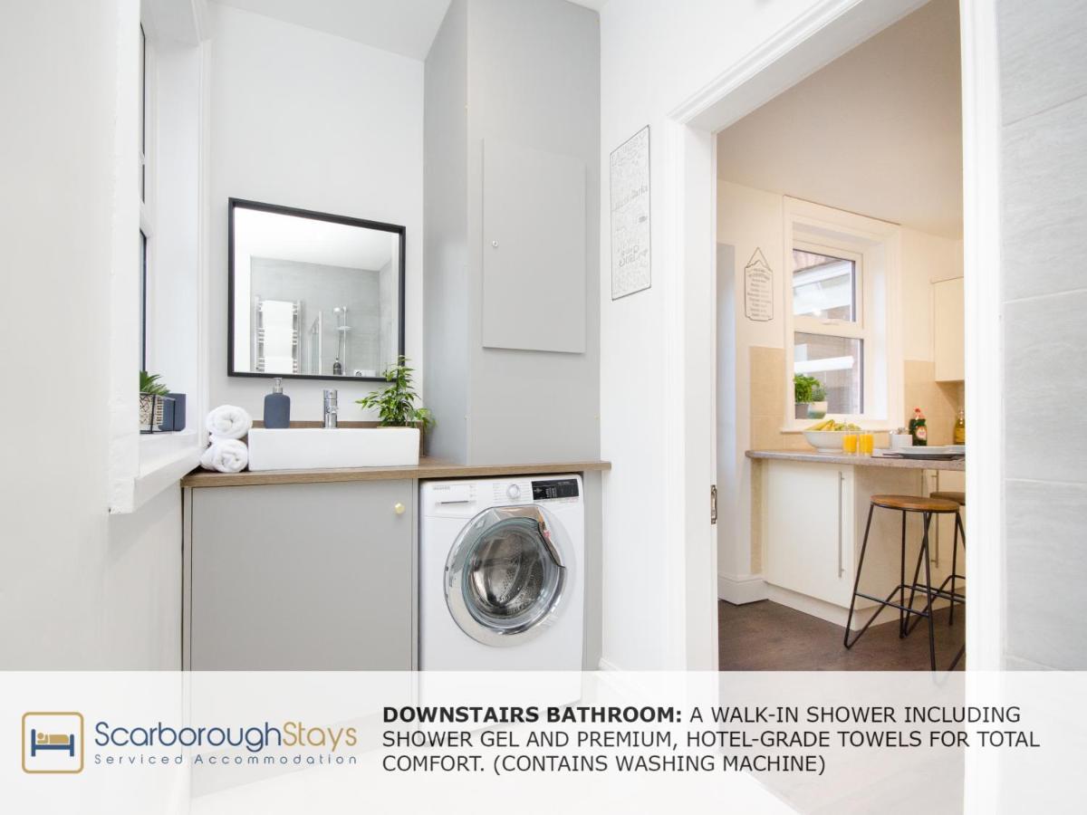 Scarborough Stays - Victorian Townhouse - 5 Bedrooms - Sleeps 9 Bagian luar foto