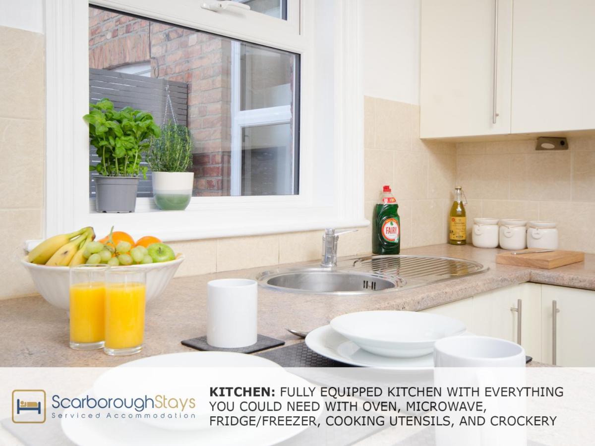 Scarborough Stays - Victorian Townhouse - 5 Bedrooms - Sleeps 9 Bagian luar foto