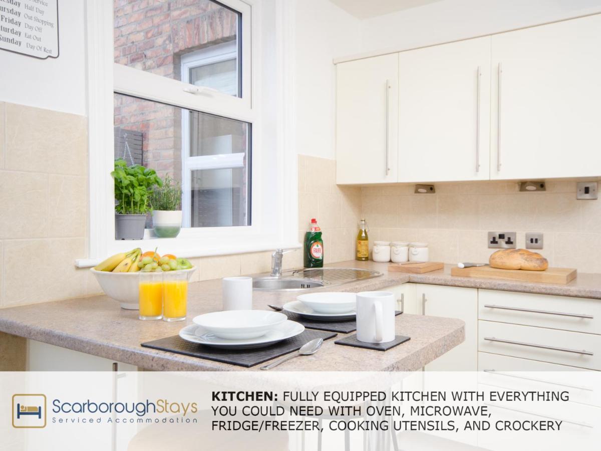 Scarborough Stays - Victorian Townhouse - 5 Bedrooms - Sleeps 9 Bagian luar foto