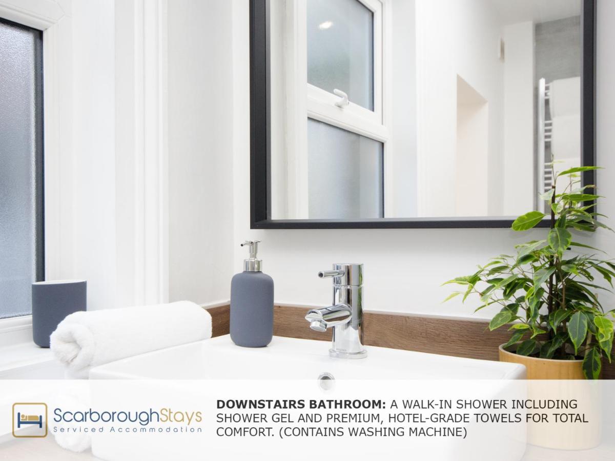 Scarborough Stays - Victorian Townhouse - 5 Bedrooms - Sleeps 9 Bagian luar foto