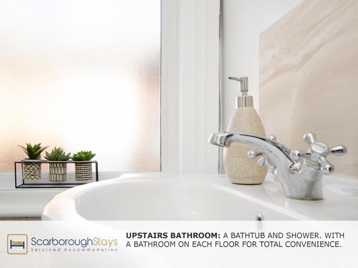Scarborough Stays - Victorian Townhouse - 5 Bedrooms - Sleeps 9 Bagian luar foto
