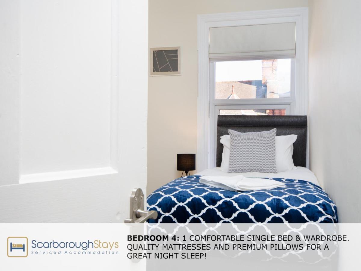 Scarborough Stays - Victorian Townhouse - 5 Bedrooms - Sleeps 9 Bagian luar foto