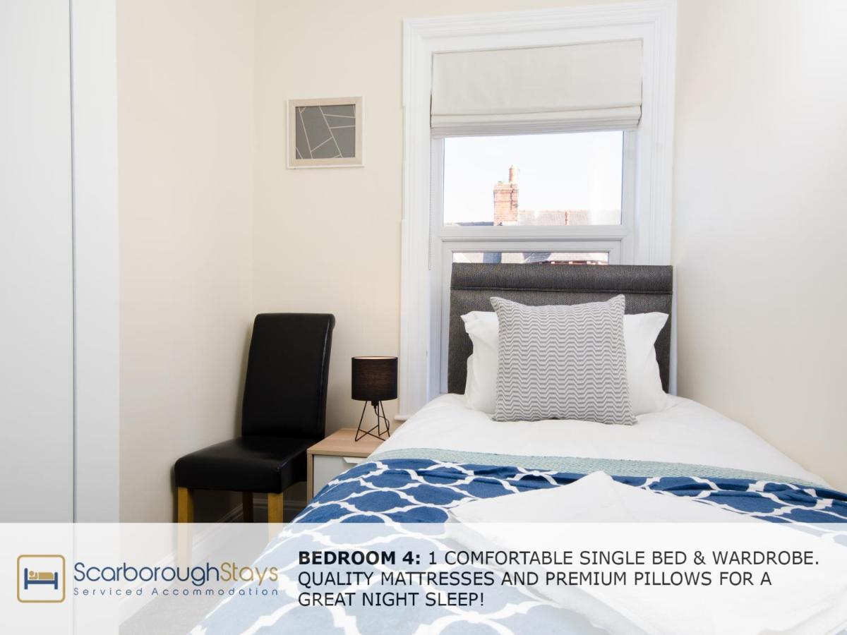 Scarborough Stays - Victorian Townhouse - 5 Bedrooms - Sleeps 9 Bagian luar foto