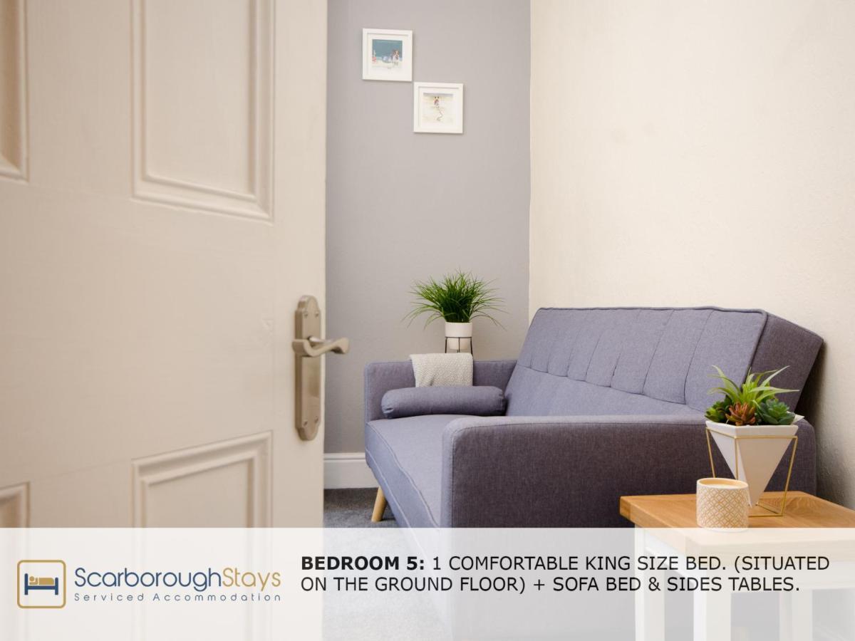 Scarborough Stays - Victorian Townhouse - 5 Bedrooms - Sleeps 9 Bagian luar foto